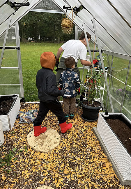 farma montessori szklarnia