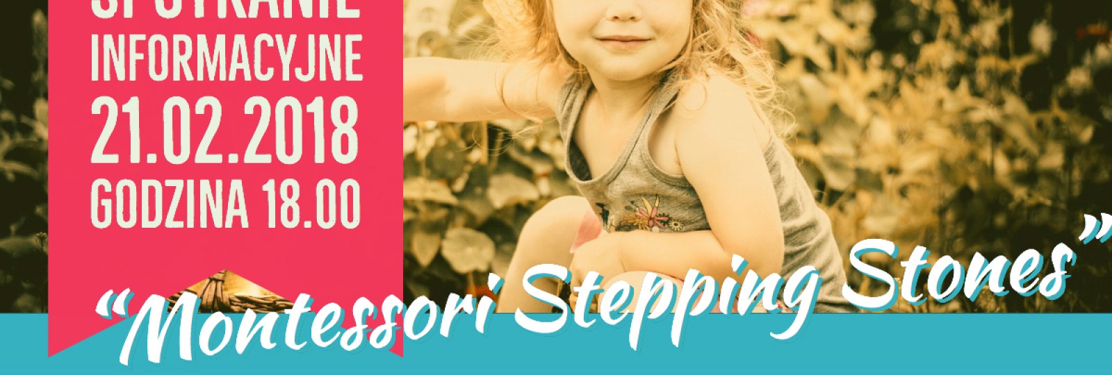 Stepping Stones - adaptacja w przedszkolu - spotkanie informacyjne