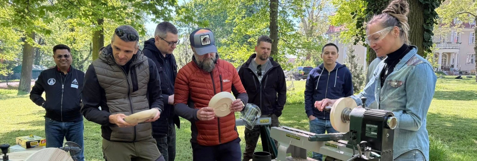 Wood turning workshop